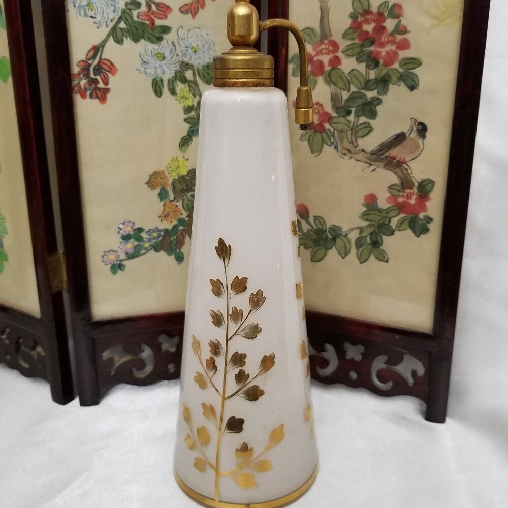 Vintage Irice Glass Perfume Atomizer